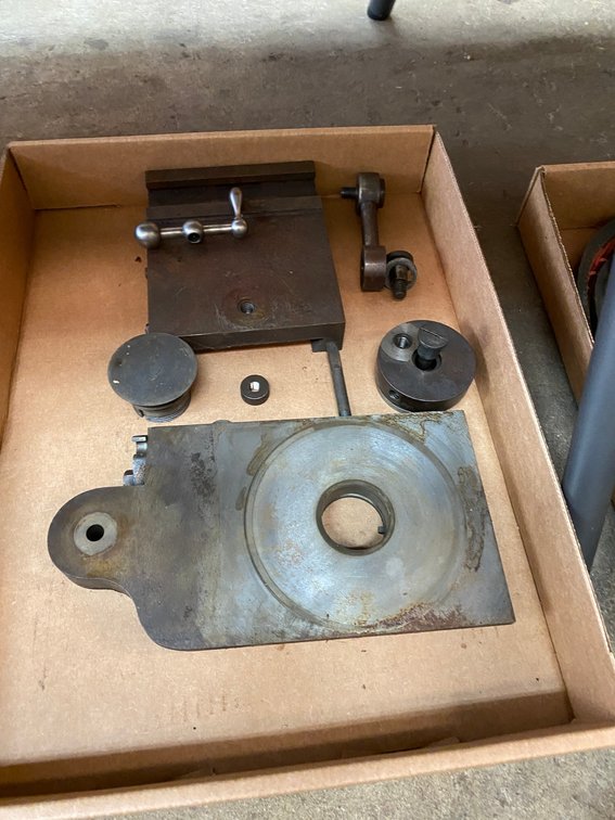 Parts of a compound slide