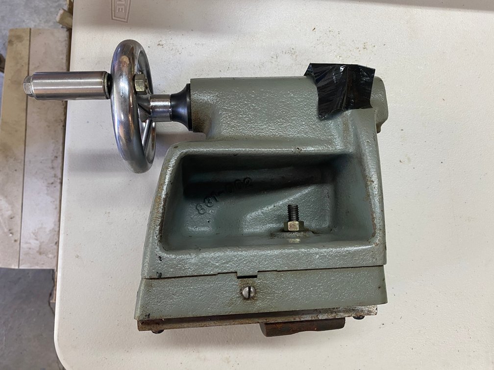 Tail stock for lathe