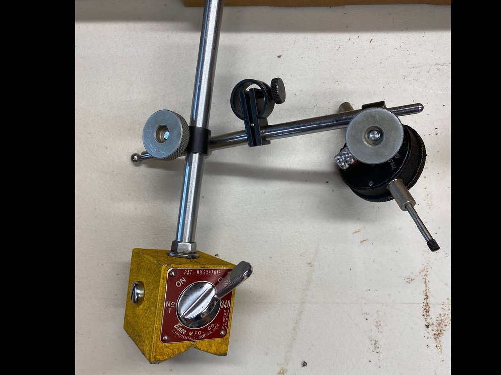 Enco magnetic base and Federal indicator
