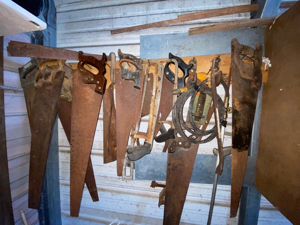 Hand Saws, Hacksaw Frames, Hose, and More