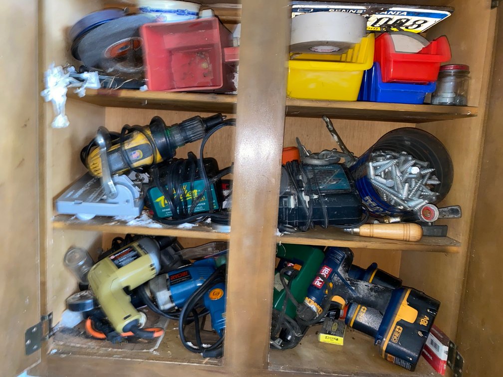 Contents of Cabinet
