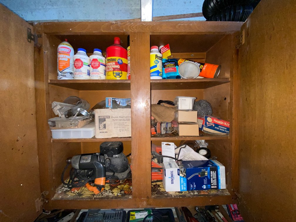 Contents of Cabinet