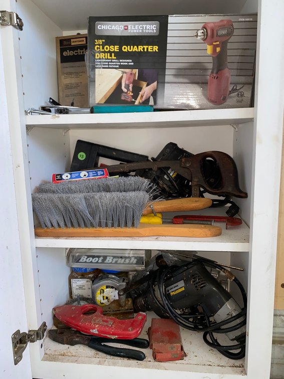 Contents of Shelves
