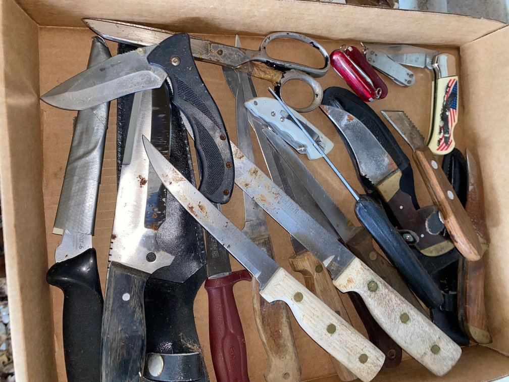 Knives, Pocket Knives, Shears, and More