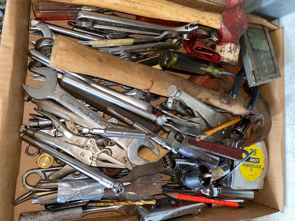Hammers, Wrenches, Locking Pliers, Tape Measure, and More