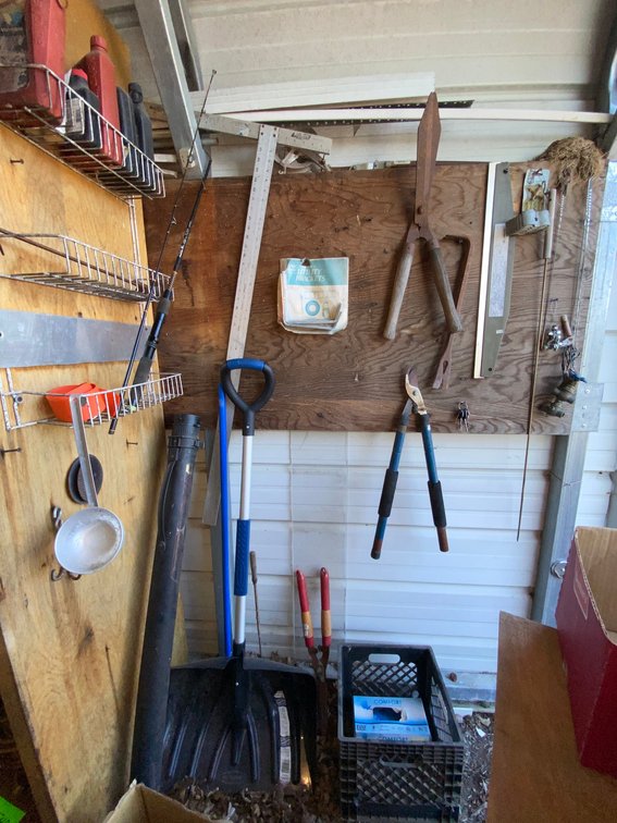 Yard Tools, Drywall T-Square, Fishing Rods, and More