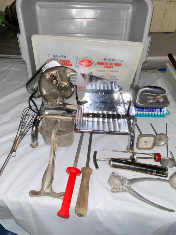 Food Slicer, Citrus Press, Sharpening Steels, and More