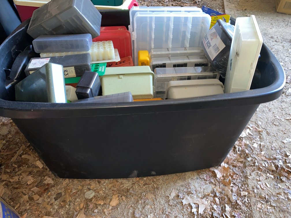 Plastic Ammo Boxes, Loading Blocks, Organizer Boxes, and Storage Tote