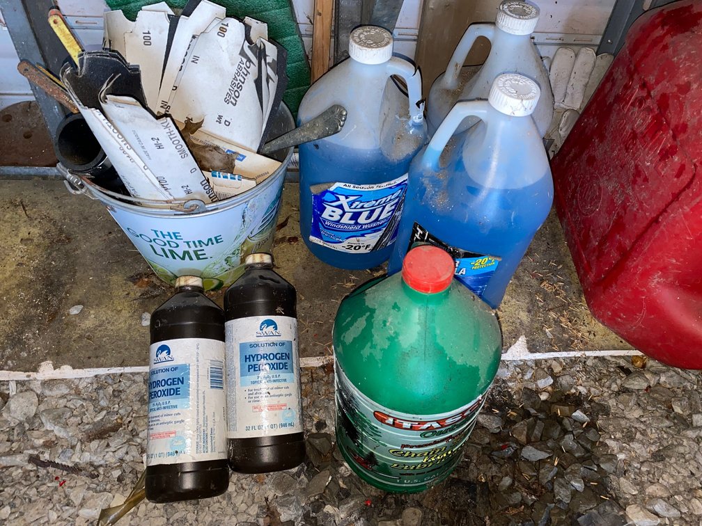 Chain Saw Lubricant, Windshield Washer Fluid, Sanding Sheets, and More