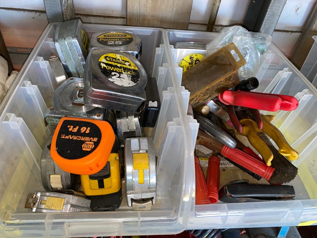 Tape Measures, Hand Tools, Clamps, and More