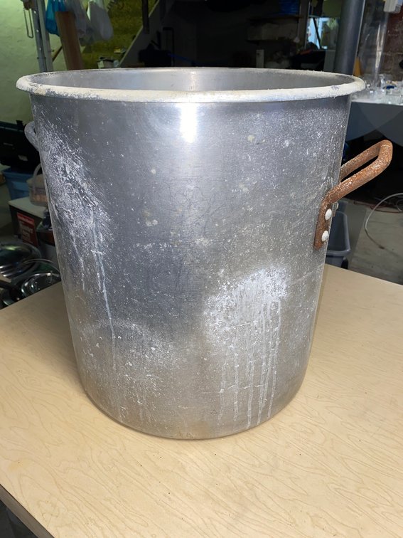 Aluminum Stock Pot with Perforated Insert