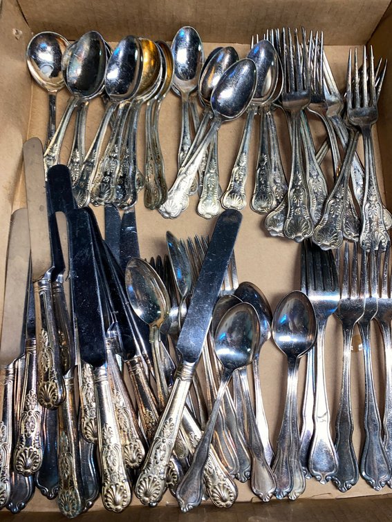 Silver-Tone Flatware
