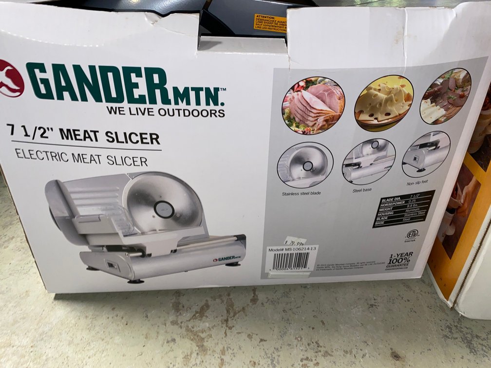Gander Mtn. Electric Meat Slicer