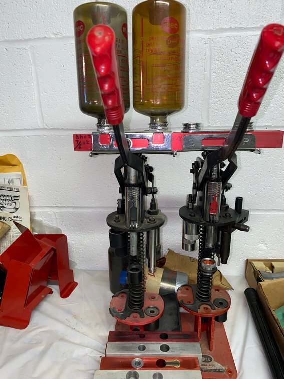 2 MEC Shotshell Reloading Presses