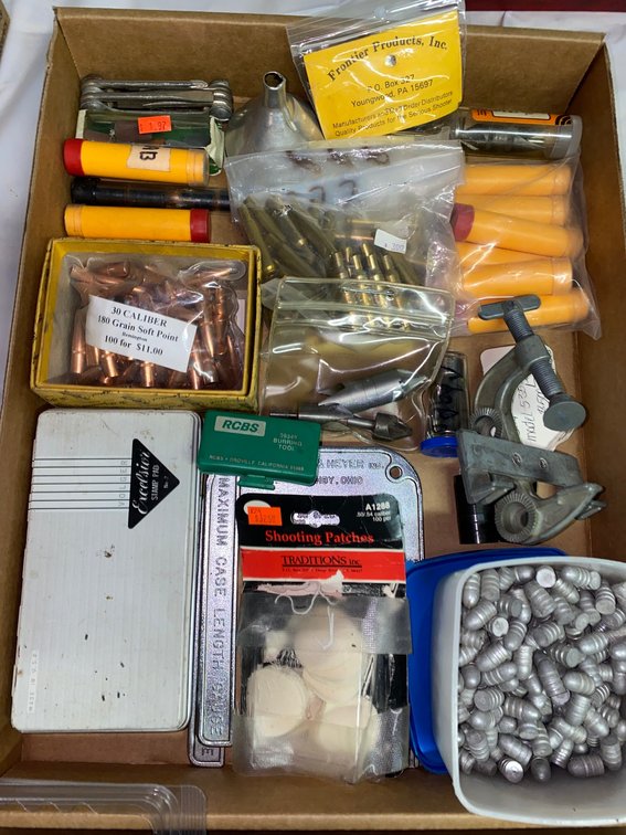 Reloading Tools, Bullets, Brass Casings, and More