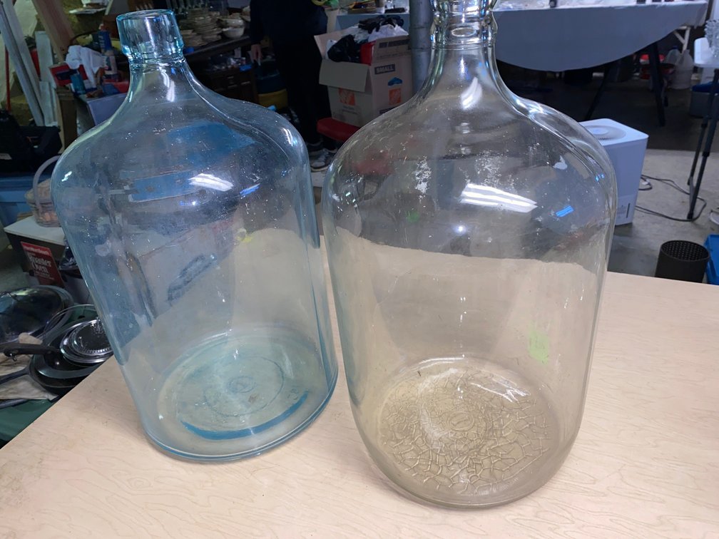 2 Glass Carboys