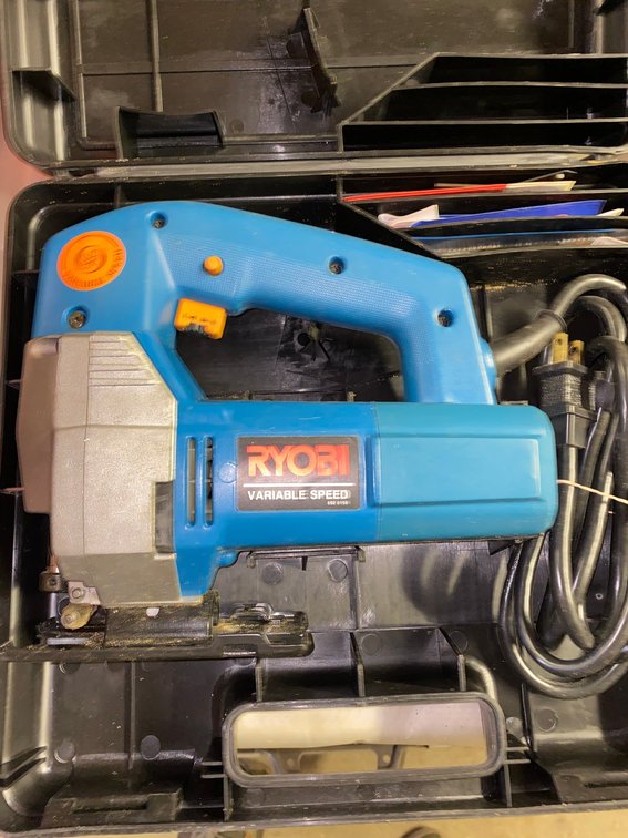 Ryobi Corded Jigsaw with Hard Case