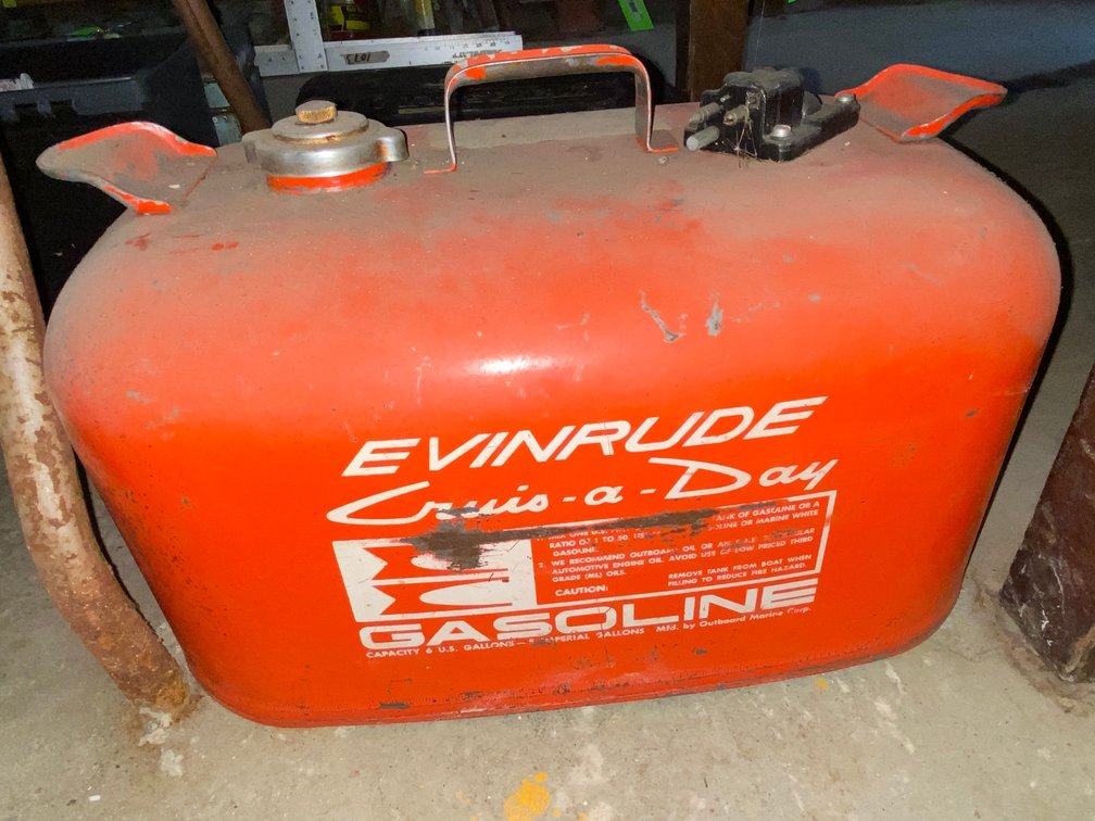 Evinrude Metal Fuel Tank
