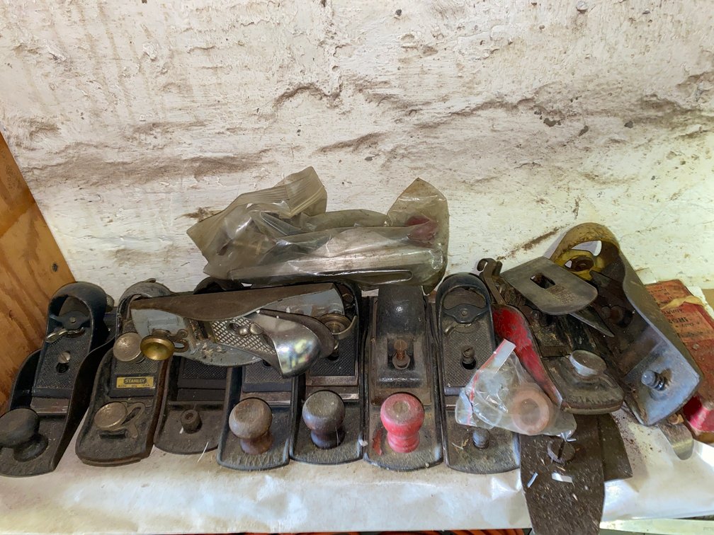 Woodworking Hand Planes, Plane Irons, and Parts