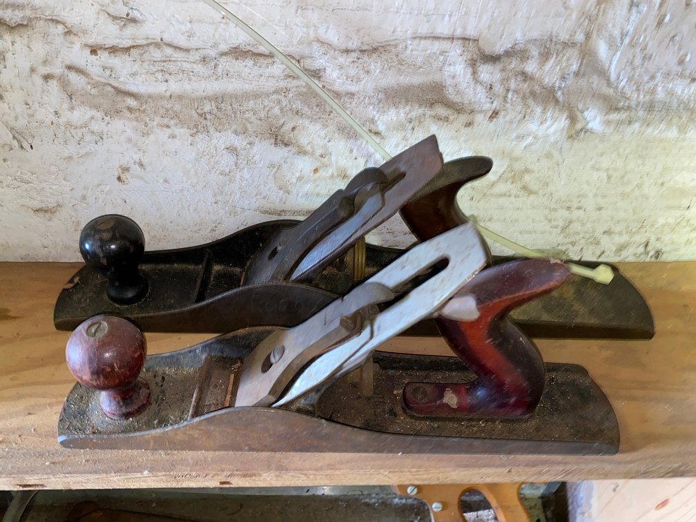 2 Cast Iron Hand Planes