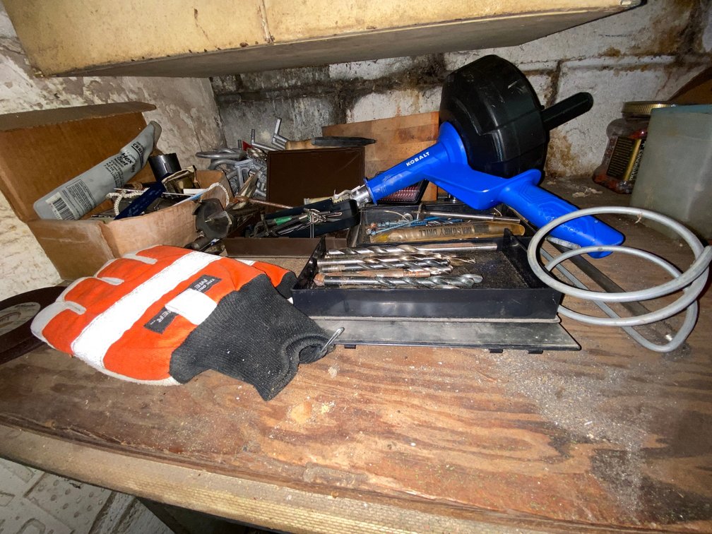 Drain Auger, Drill Bits, Hex Key Sets, and More
