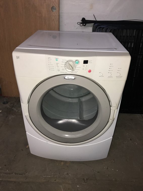 Whirlpool Duet natural gas dryer