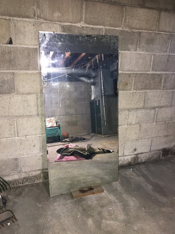 60" x 30" Beveled edge mirror