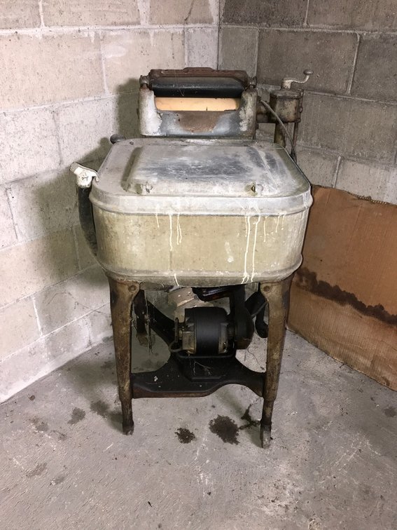 Maytag ringer washer with electric motor