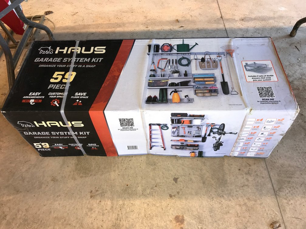 Haus garage system kit-59 pieces