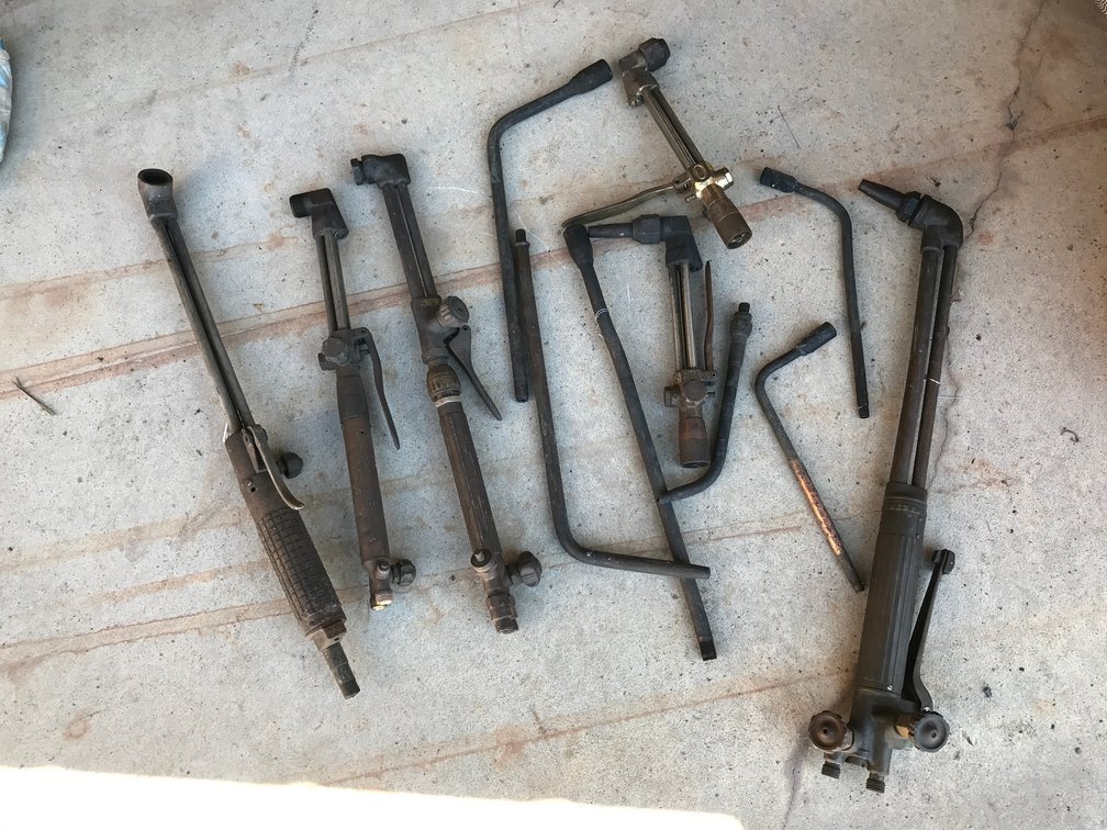 Oxygen acetyline torches