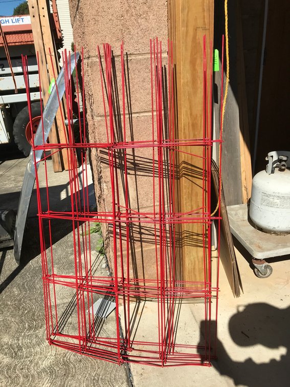 2 Tomato stake squares