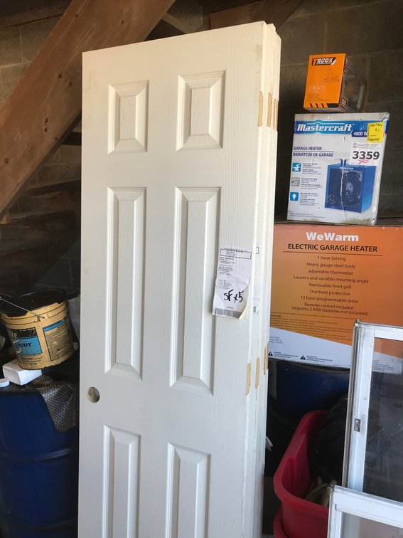 24" doors morticed 2 left & 2 right