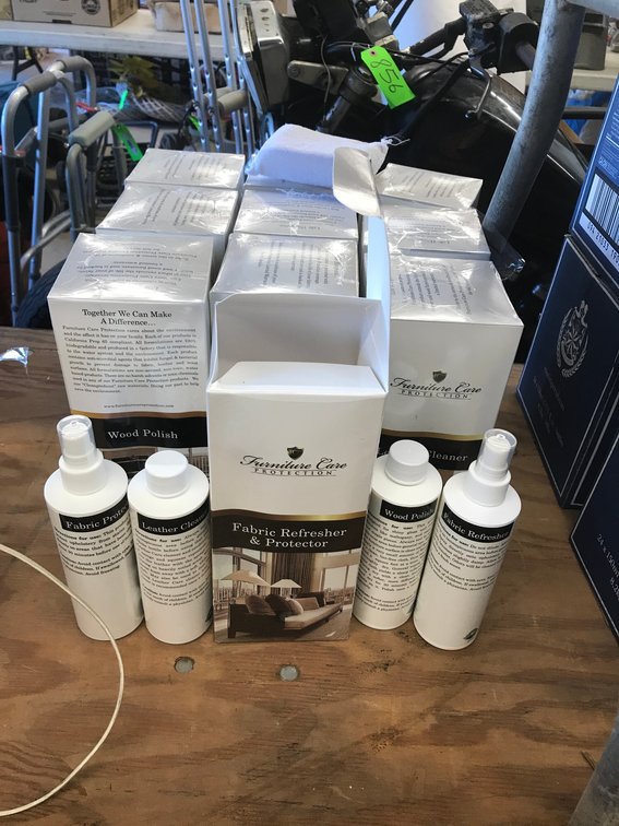10 Furniture Care Protection Kits containing 4 8oz bottles