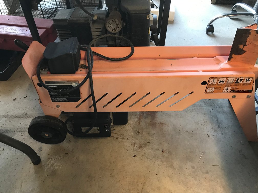 Power DR electric log splitter