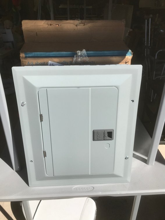 Load center, 24 space, sub panel box**no main breaker**