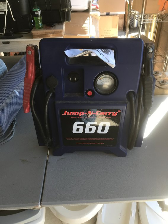 Jump and carry model JNC660 12 volt jump box