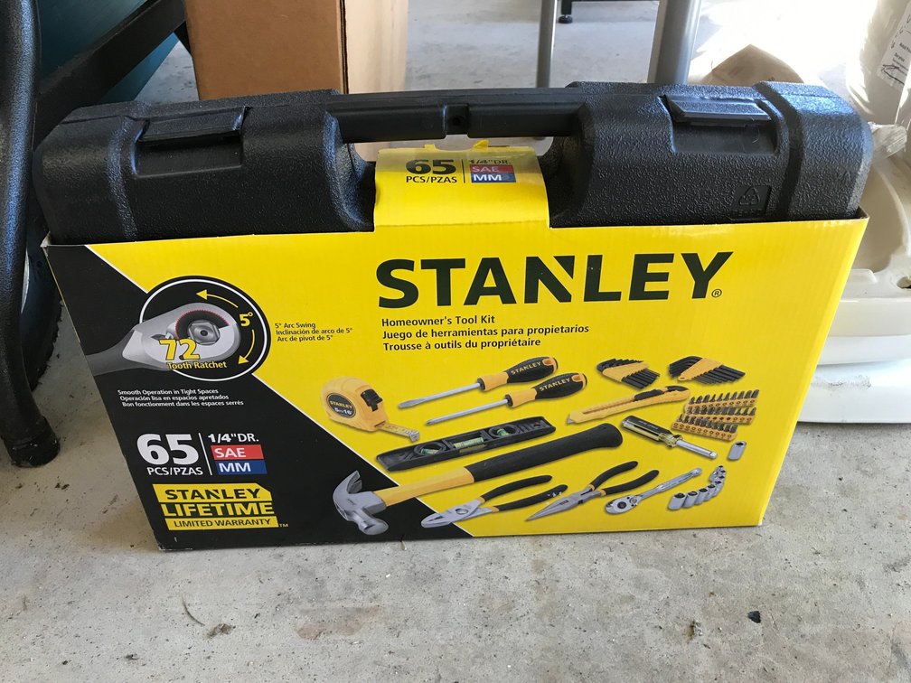 Stanley 65 piece tool kit