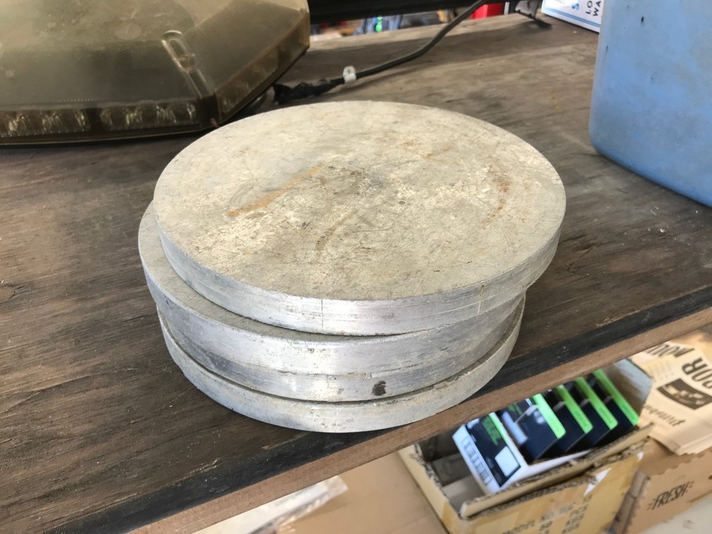 4 Aluminum discs