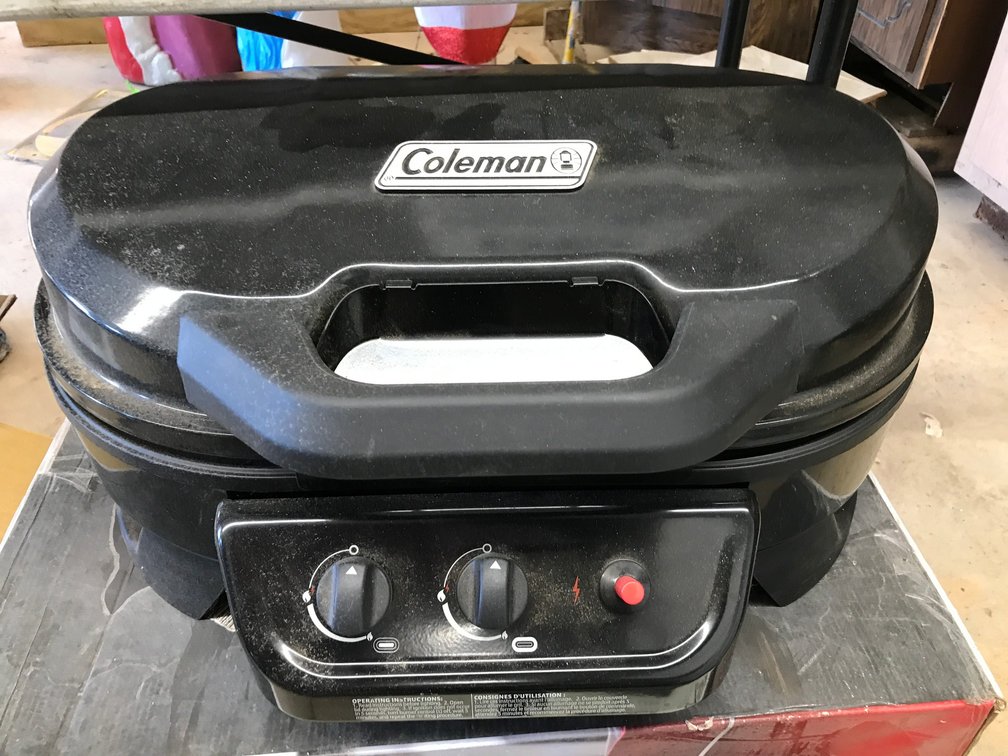 Coleman 2 burner display- never used