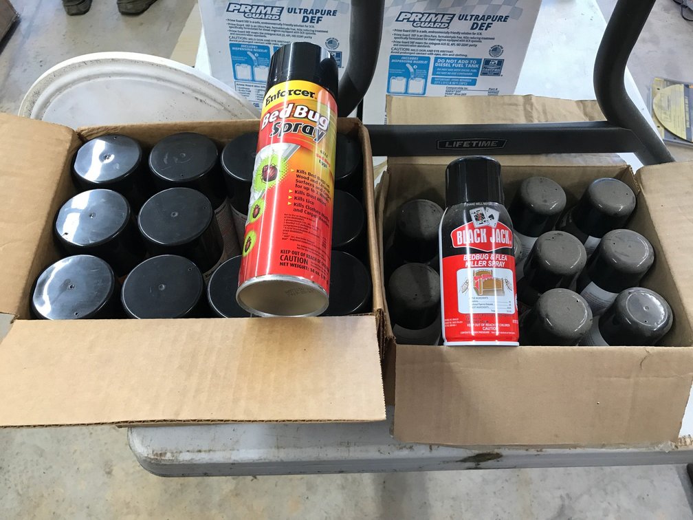 Bedbug spray, bedbug and flea killer spray