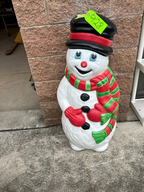Frosty the Snowman Glow Mold