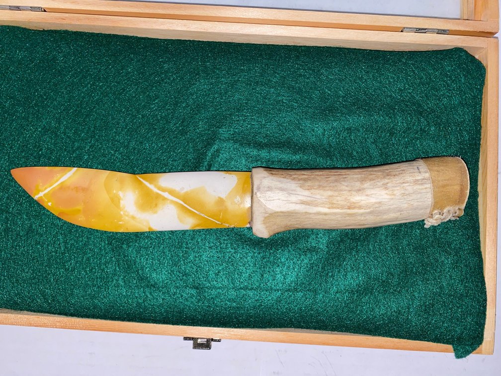 Stone Blade with Handle