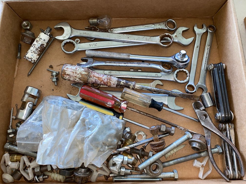 Wrenches, Screwdrivers, Hardware, and More