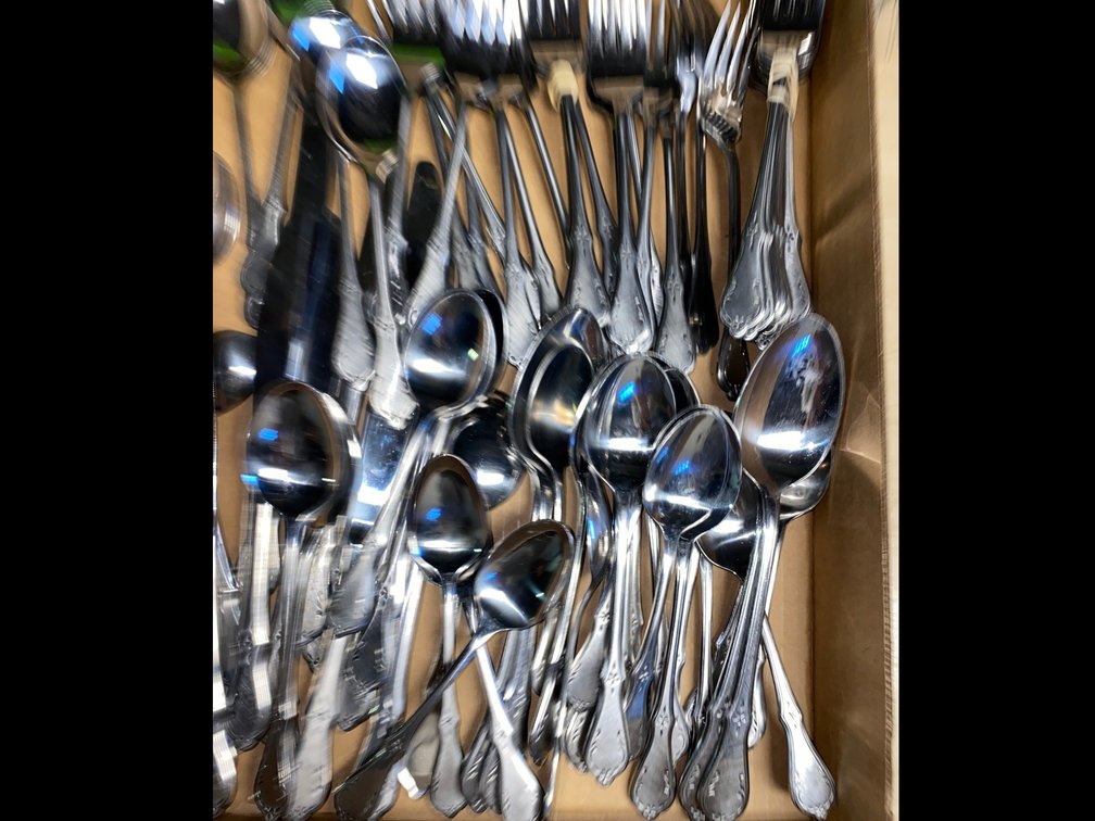 Stainless Steel Flatware, Sunglasses, Hair Accessories