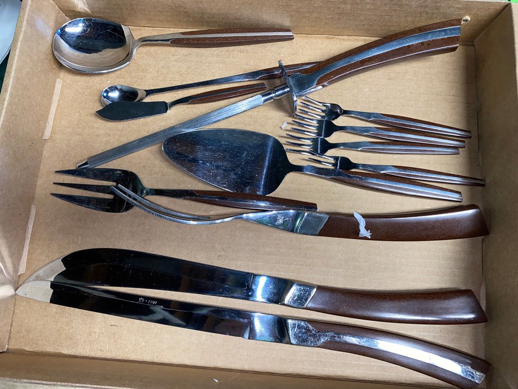 Stainless Steel Cutlery and Serving Utensils