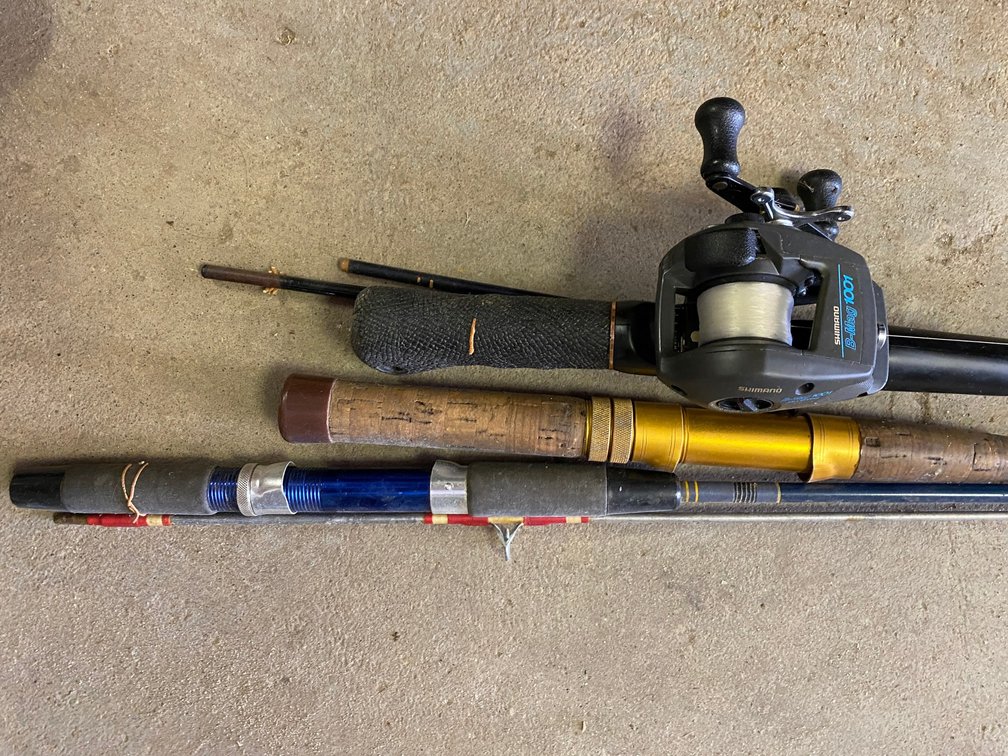 Fishing Rods and Baitcasting Reel