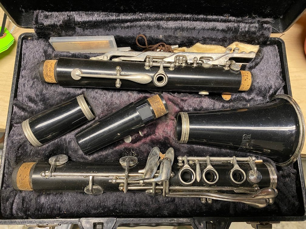 Clarinet in Hard Case