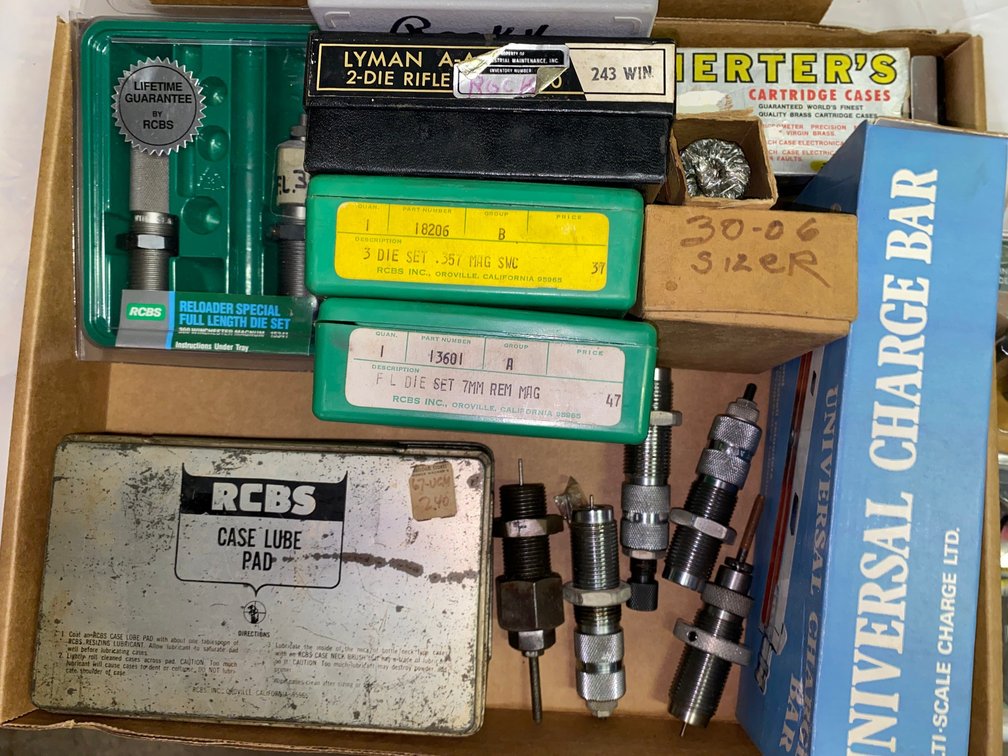 Reloading Dies and Reloading Supplies