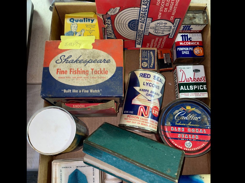 Advertising Tins, Product Packaging Boxes, and More