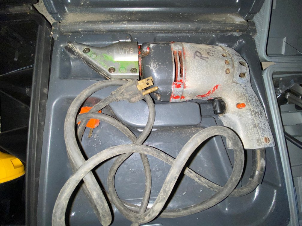 WPB Corded Electric Metal Shear with Case